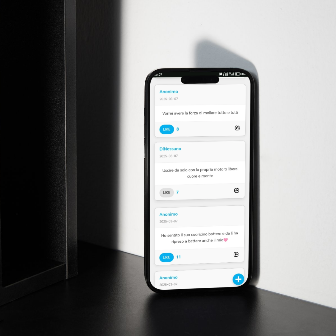 Screenshot del progetto LightenUp